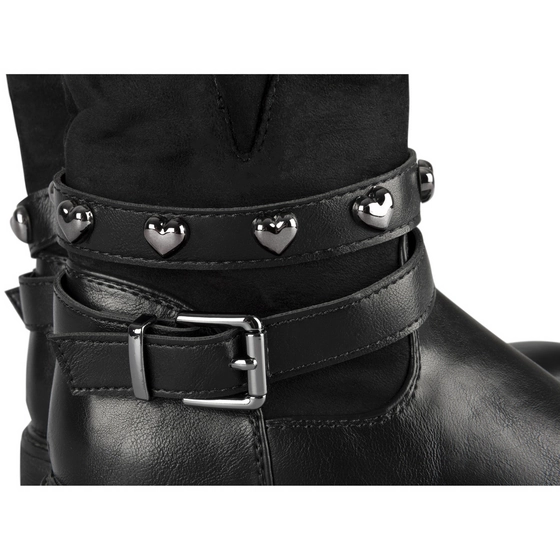 Bottines NOIR LOVELY SKULL