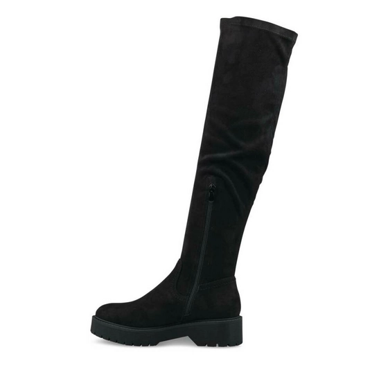 Thigh-High Boots BLACK MERRY SCOTT