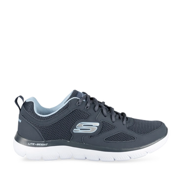 Baskets BLEU SKECHERS BURNS