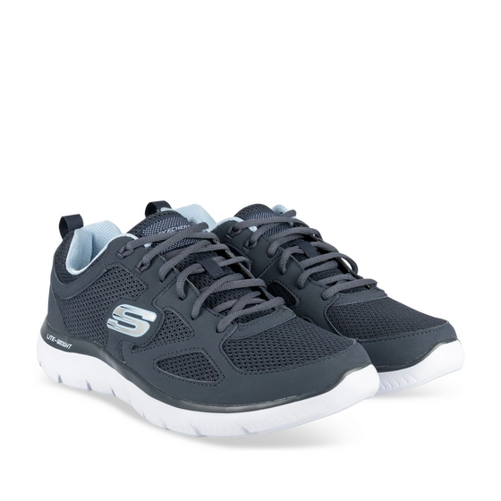 Baskets BLEU SKECHERS BURNS