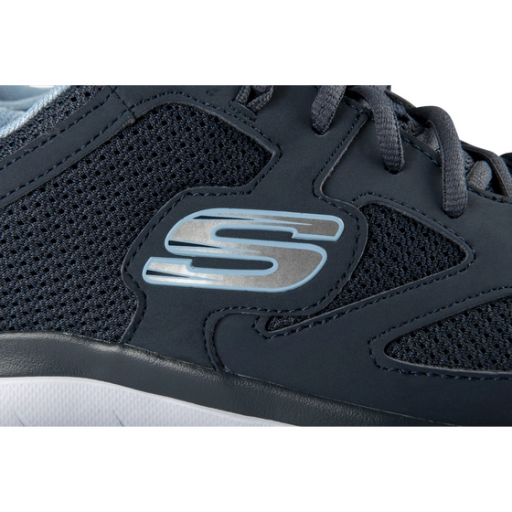 Baskets BLEU SKECHERS BURNS