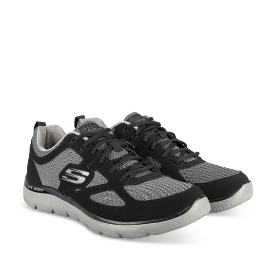 Baskets GRIS SKECHERS BURNS