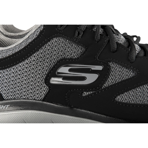 Baskets GRIS SKECHERS BURNS