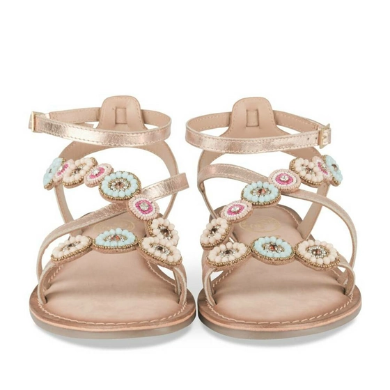 Sandals GOLD MEGIS CASUAL