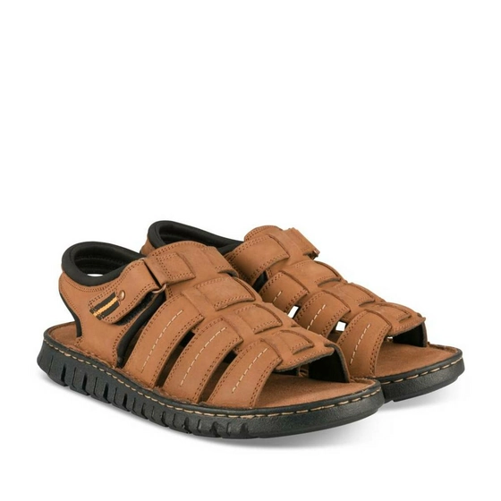 Sandales MARRON MEGIS CASUAL