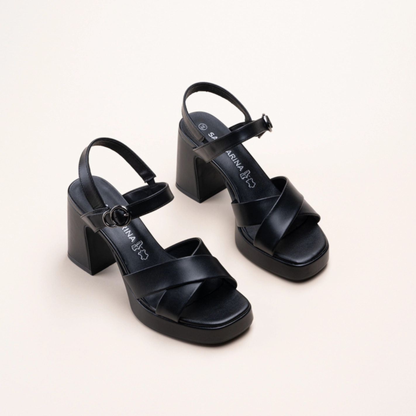 Sandals BLACK SAN MARINA