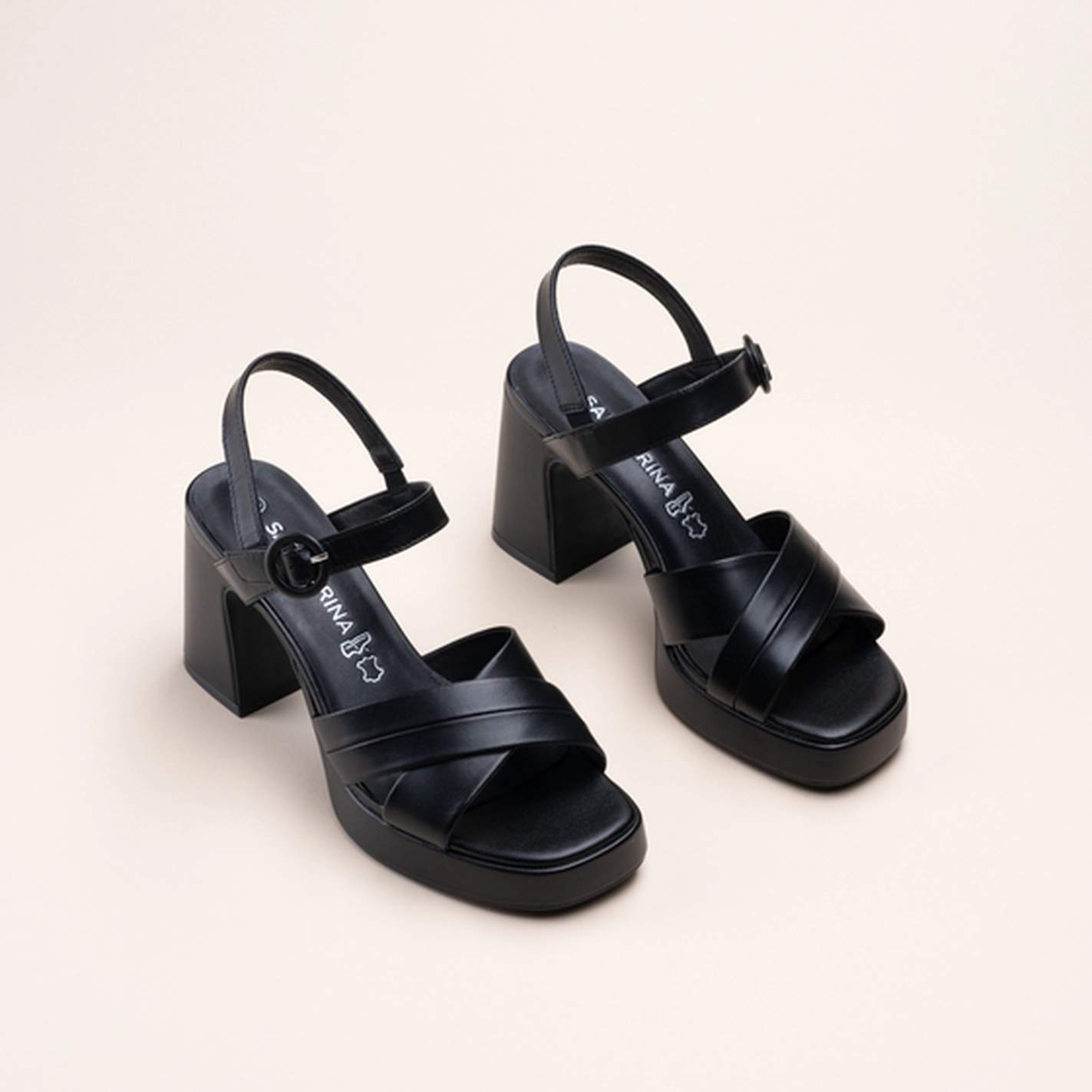 Sandals BLACK SAN MARINA