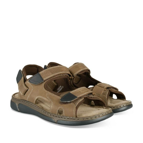 Sandals KHAKI MEGIS CASUAL