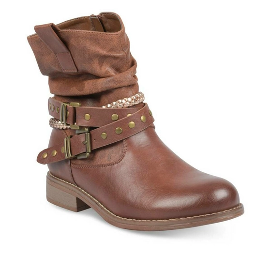 Bottines MARRON MERRY SCOTT