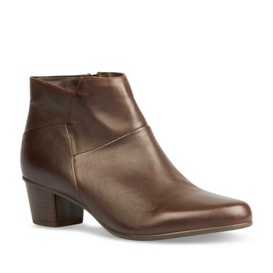 Ankle boots BROWN MEGIS ELEGANT