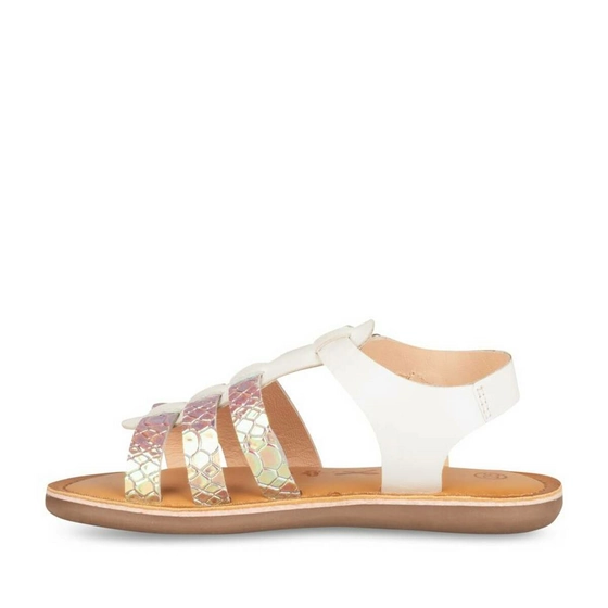 Sandales BLANC FREEMOUSS GIRL CUIR