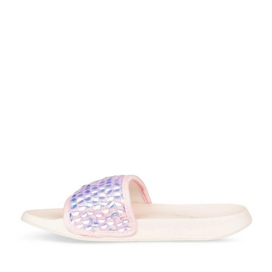 Flip flops PINK LOVELY SKULL