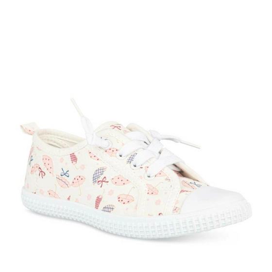 Sneakers WHITE LOVELY SKULL