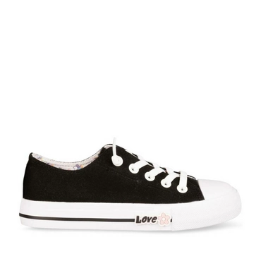 Sneakers ZWART LOVELY SKULL