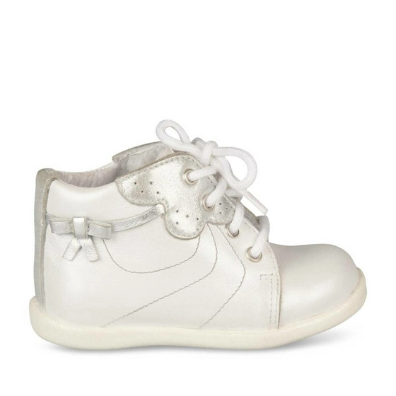 Ankle boots WHITE FREEMOUSS GIRL LEATHER