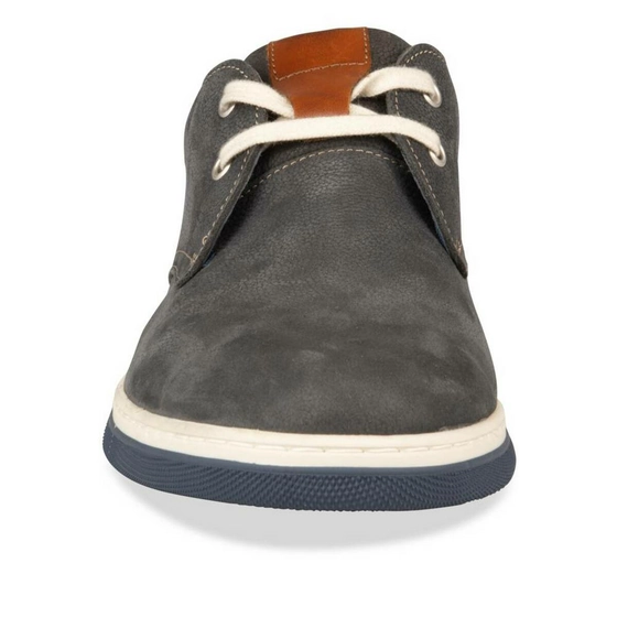 Derbies MARINE DENIM SIDE CUIR