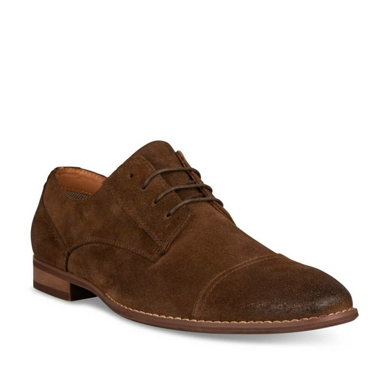 Derbies BROWN B-BLAKE CUIR