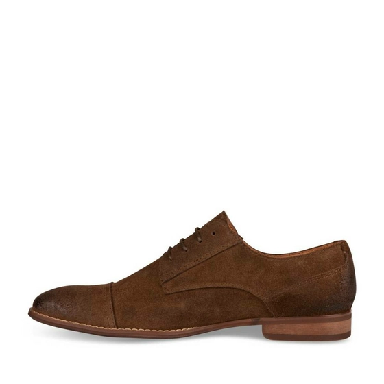 Derbies BROWN B-BLAKE CUIR