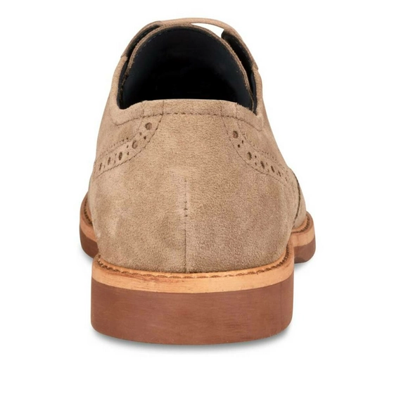 Derbies BEIGE B-BLAKE CUIR