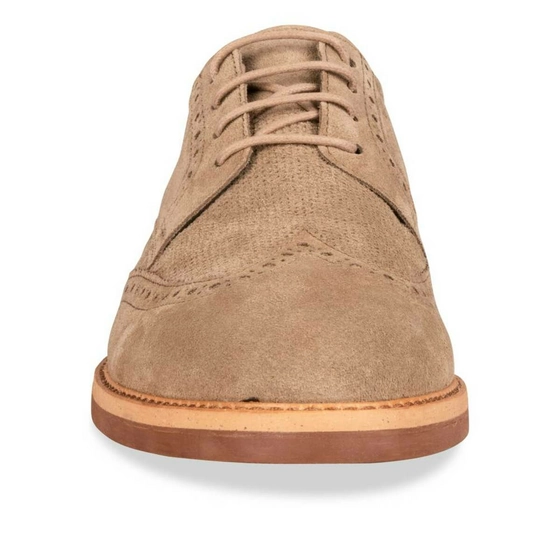 Derbies BEIGE B-BLAKE CUIR