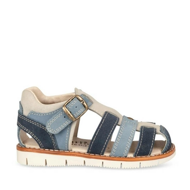 Sandales BLEU CHARLIE & FRIENDS CUIR