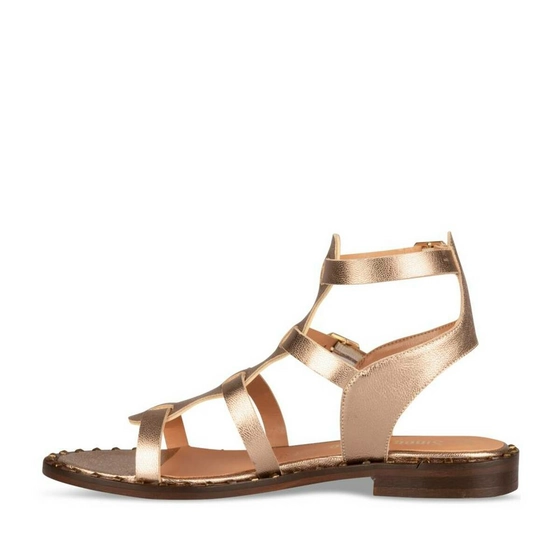 Sandals PINK SINEQUANONE LEATHER