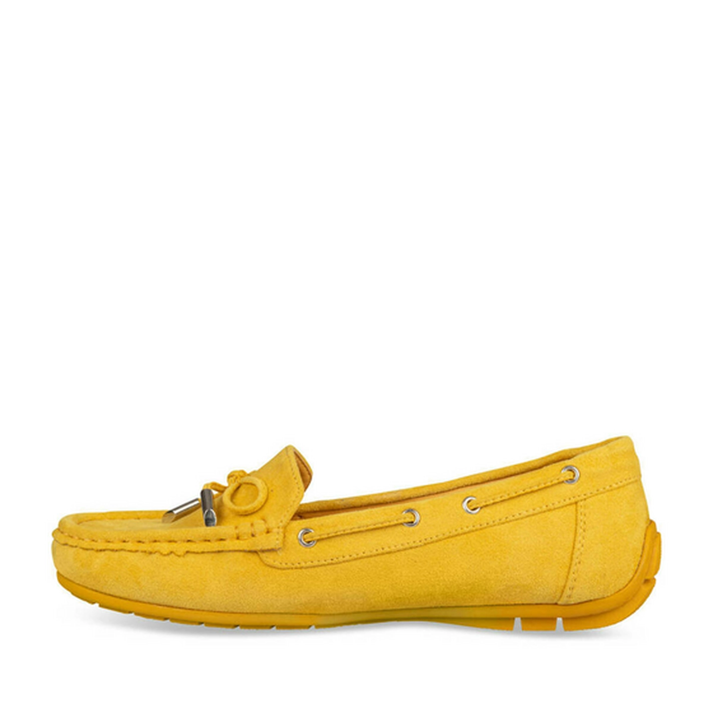 Moccasins YELLOW VIA DONNA