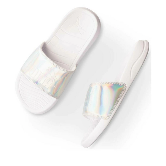 Slides WHITE PUMA Popcat 20 Wns