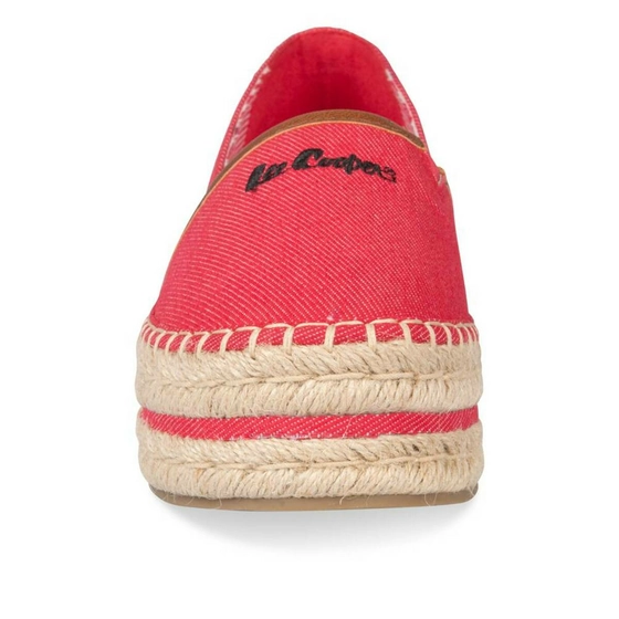 Espadrilles RED LEE COOPER