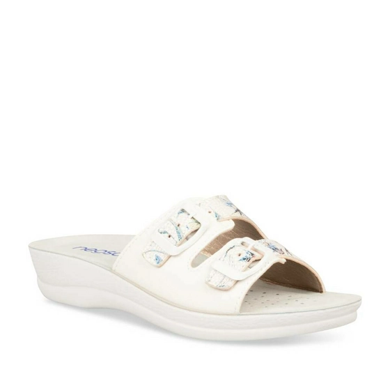 Mules WHITE NEOSOFT RELAX