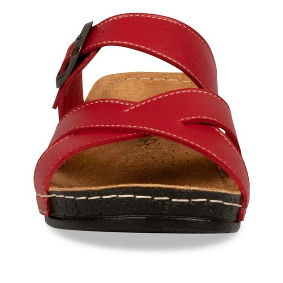 Mules RED NEOSOFT RELAX