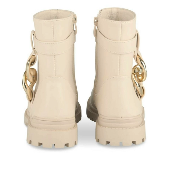 Ankle boots BEIGE LOVELY SKULL