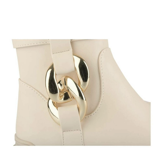 Ankle boots BEIGE LOVELY SKULL