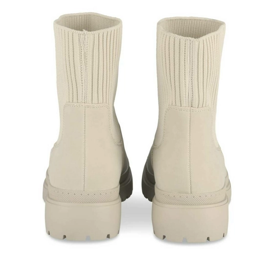 Ankle boots BEIGE LOVELY SKULL