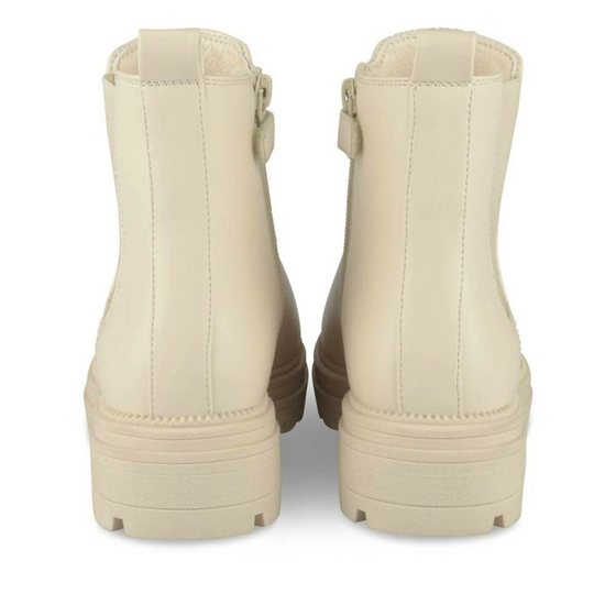 Ankle boots BEIGE LOVELY SKULL