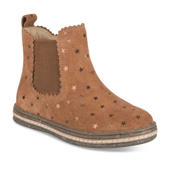 Ankle boots COGNAC MEGIS KIDS