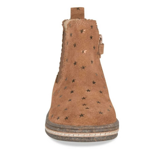 Ankle boots COGNAC MEGIS KIDS