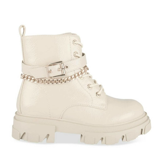 Ankle boots BEIGE LOVELY SKULL