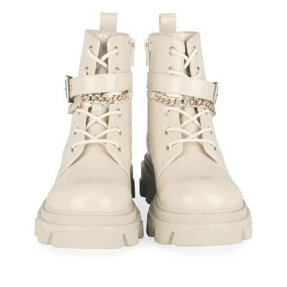 Ankle boots BEIGE LOVELY SKULL