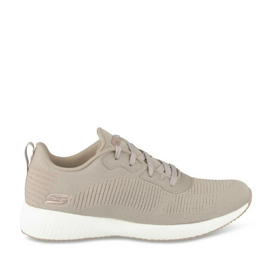 Baskets BEIGE SKECHERS Bobs Squad Glam League