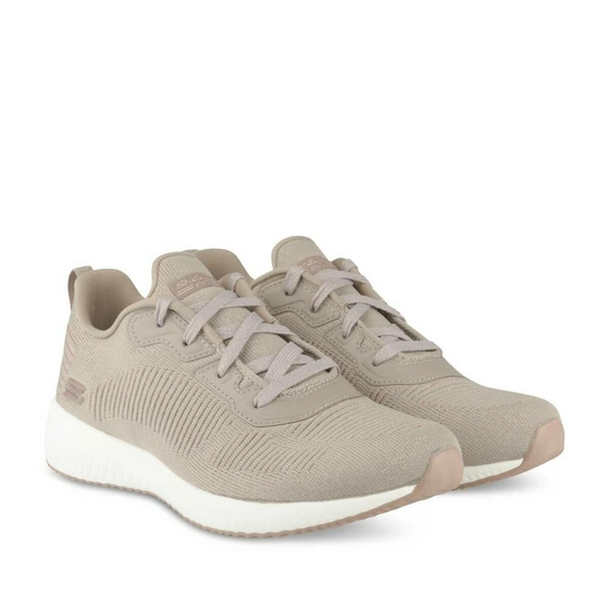 Sneakers BEIGE SKECHERS Bobs Squad Glam League