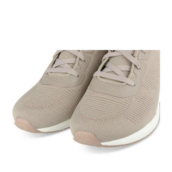 Baskets BEIGE SKECHERS Bobs Squad Glam League