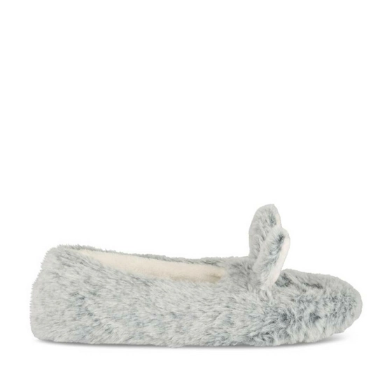 Slippers rabbit GREY LOVELY SKULL