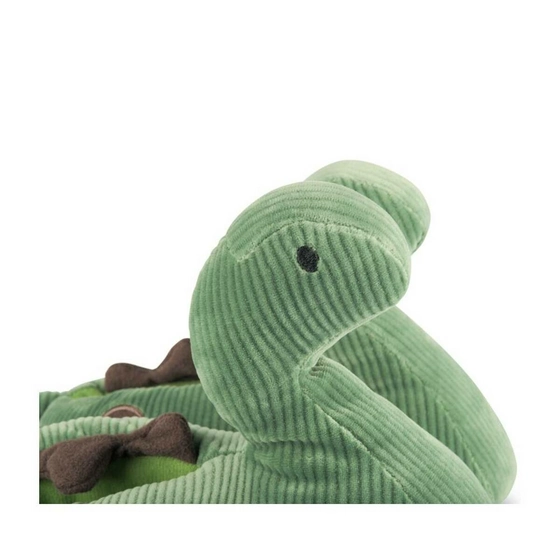 Plush slippers dinosaur GREEN TAMS