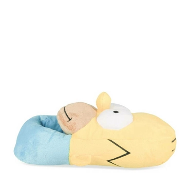 Chaussons peluche Homer JAUNE SIMPSONS