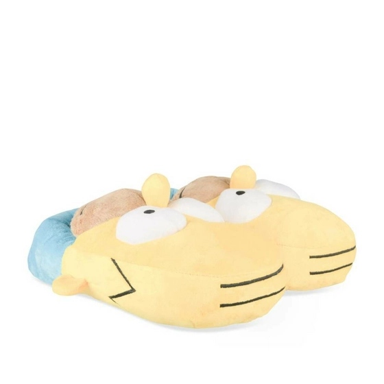 Chaussons peluche Homer JAUNE SIMPSONS