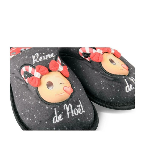 Chaussons NOIR EMOJI