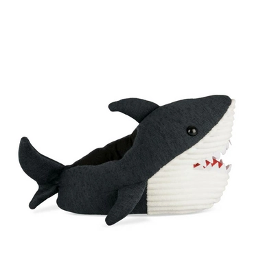 Plush slippers shark NAVY DENIM SIDE