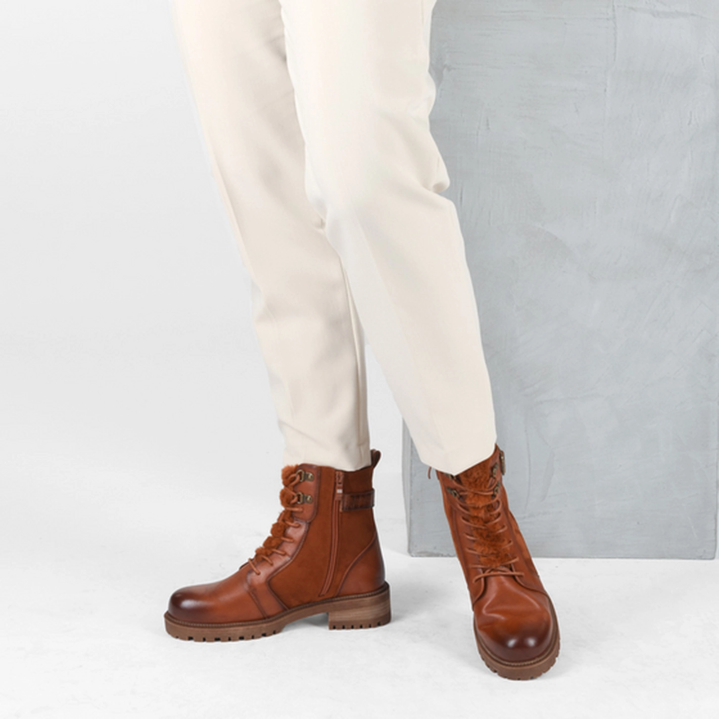 Bottines COGNAC PHILOV