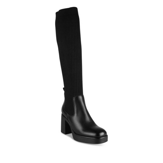 Thigh-High Boots BLACK MERRY SCOTT